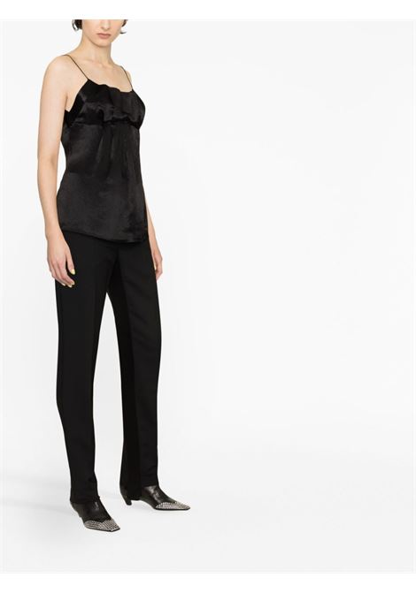 Black V-back vest top - women JIL SANDER | J03NC0114J75051001